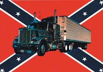 trucker lingo flag town