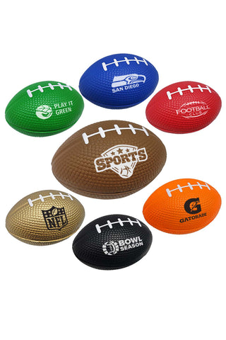 CW402 Football Squeezable Stress Ball