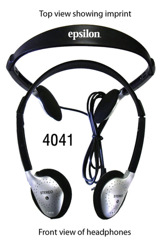 CW4041 - Deluxe Stereo Audio Headphone With Comfort Band