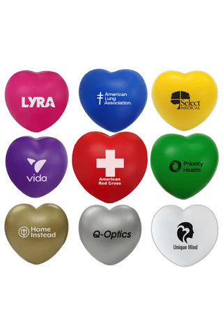 CW407 - Heart Squeezable Stress Ball