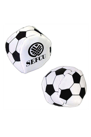 CW452 - Soccer Ball Stress Reliever, Faux Leather