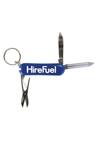 CW679 - 5 Function Pocket Knife Tool With Keychain