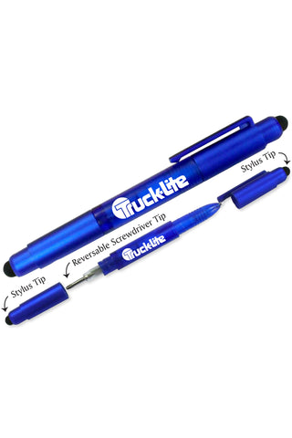 CW701 - Dual Stylus Ballpoint Pen With Screwdriver Tips USA