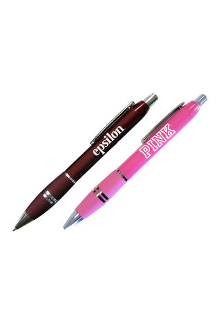 CW736 - "The Hartford" Chrome Colored Fashionable Ballpoint Pen