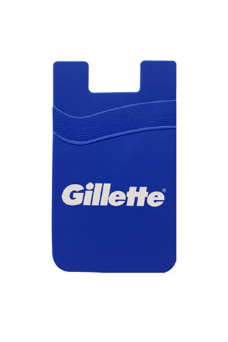 CW815 -  Dual Pocket Silicone Phone Wallet