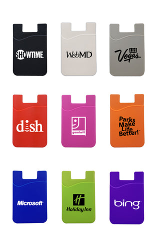 CW820 -  Silicone Mobile Phone Wallet